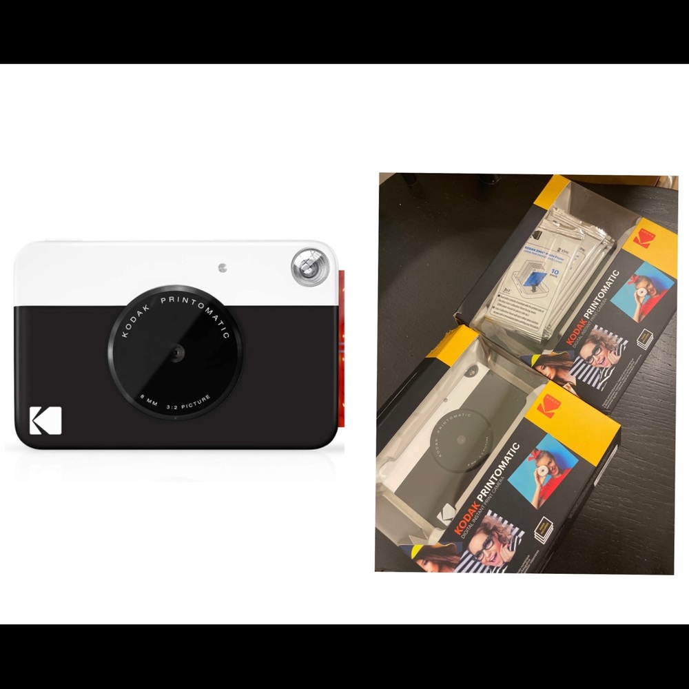 2 Kodak Printomatic Cameras